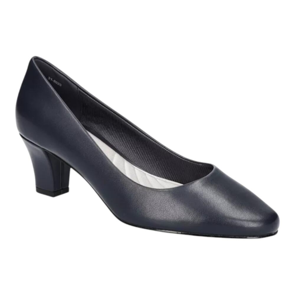 Easy Street Women's Ballari Classic Pumps Navy Size 7 1/2 N